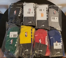 Nike Jordan Elite NBA WNBA Team Color Socks Over Calf Short Crew NWT sz 8-18