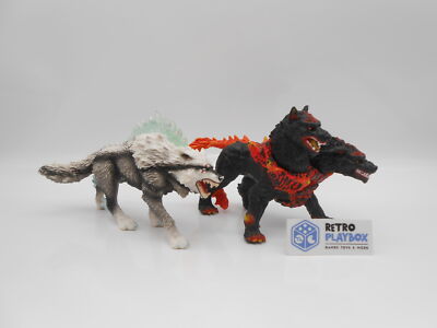 Original Schleich Eldrador Höllenhund & Schneewolf Bundle /R11F5