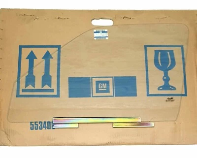 Original Opel GM Fensterscheibe Vordertür Links Klar Kadett D - 90191435 - Bild 1 von 4