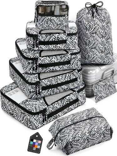 8 Set Packing Cubes for Suitcases Travel Essentials Carry On Luggage Organizer - 第 11/25 張圖片