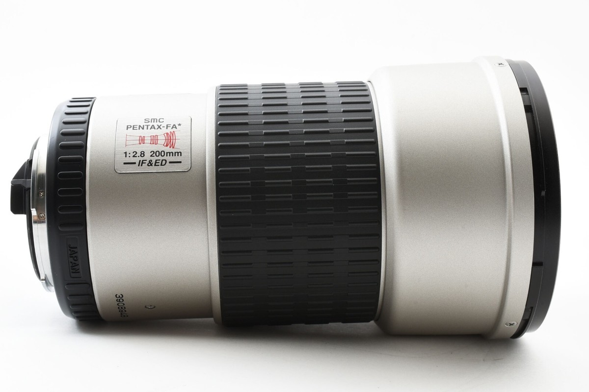 Pentax smc PENTAX-FA 200mm F2.8 ED IF AF Lens Silver w/Box Pentax smc PENTAX-FA 200mm F2.8 ED IF AF Lens Silver w/Box