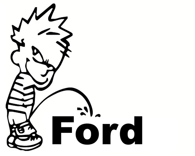 on ford peeing Calvin