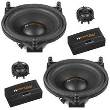 Match UP C42MB-FRT Mercedes Benz 4" Component Car Speakers C-E-GLC-S-Class NEW