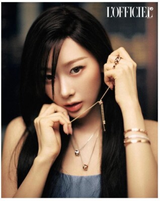 L'OFFICIEL HOMMES aespa KARINA KOREA MAGAZINE 2025 SUMMER SPECIAL