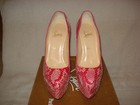 100% AUTHENTIC NEW WOMEN LOUBOUTIN DAFFODILE 160 ROSE MATADOR PUMP/HEEL US 9.5 — photo 2