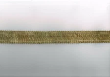 American  Trim Beige Brown Gold  Cotton Fringe    1.75"  Wide 