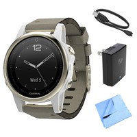 Garmin Garmin Fenix 5s Sapphire Multisport 42mm Gps Watch W/ Accessories Bundle on sale Garmin Garmin Fenix 5s Sapphire Multisport 42mm Gps Watch W/ Accessories Bundle on sale