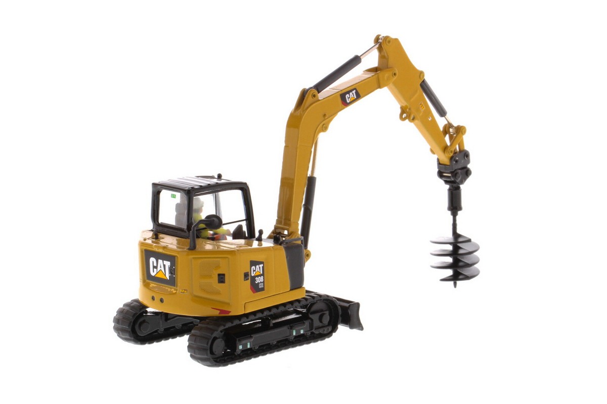 1/50 DM Caterpillar Cat 308 CR Mini Hydraulic Excavator Next