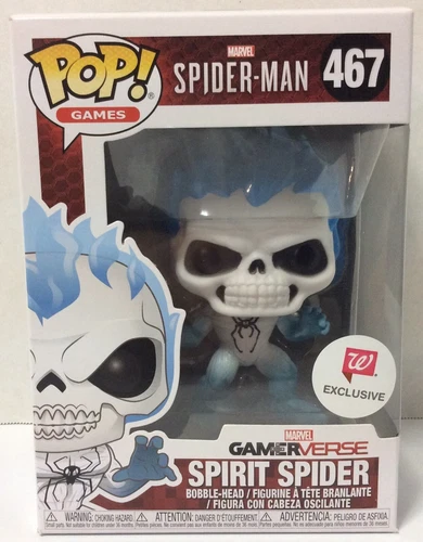 Funko POP! Games Marvel SPIDER-MAN #467 SPIRIT SPIDER Walgreens Exclusive - NEW!