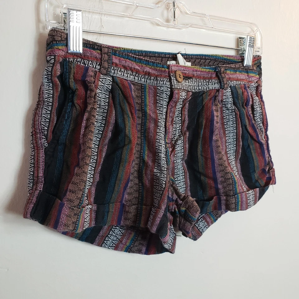 Forever 21 Multi-colored Shorts Waist Size 24 XS - Image 2 of 4