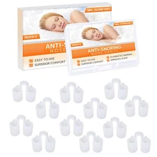 	Nose Relief Nasal Dilator - Pack of 12 Small Size Soft Silicone Vents	