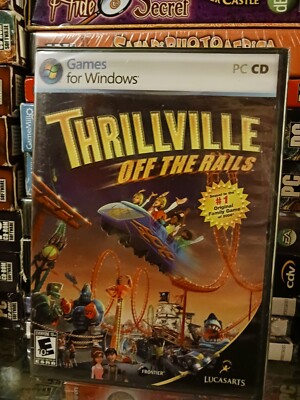 THRILLVILLE OFF THE RAILS GAME BRAND NEW PC GAME 