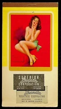 Earl Moran 1946 Advertising Notebook Pin-Up Art Skandia Furniture Sleeprite