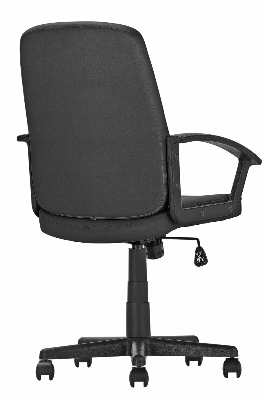 Brixham Faux Leather Office Chair - Black | eBay