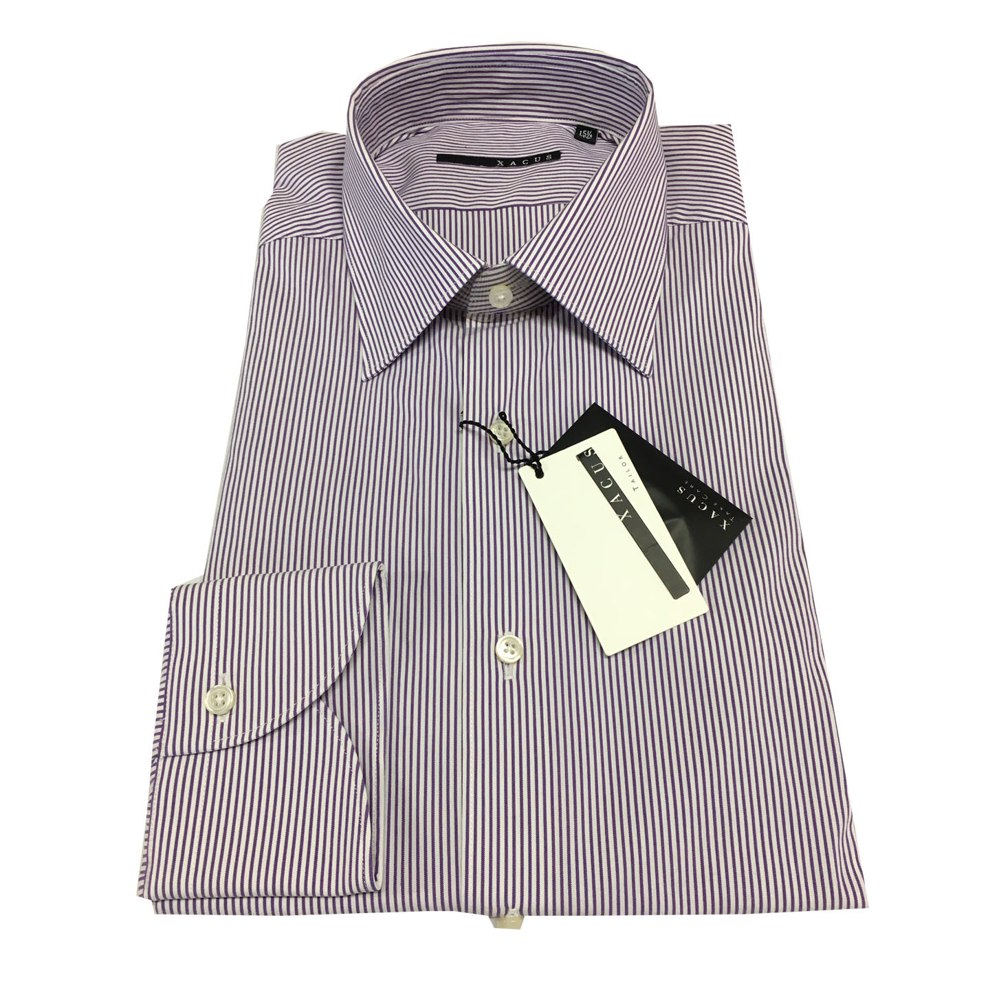 Жакет camicia uomo righte viola/bianco 65%хлопок, 30%полиамид, 5%эластан 40-153/4