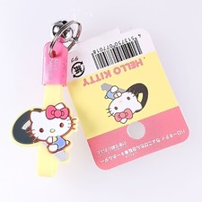 Portachiavi in gomma per bicicletta personaggi Hello Kitty Sanrio con campana...