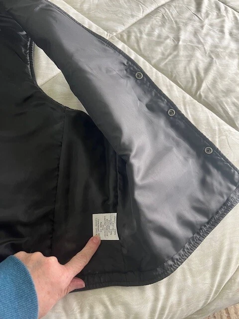 Chaleco de motociclista de cuero Jack Daniels nuevo - talla XL Foto 3 de 4