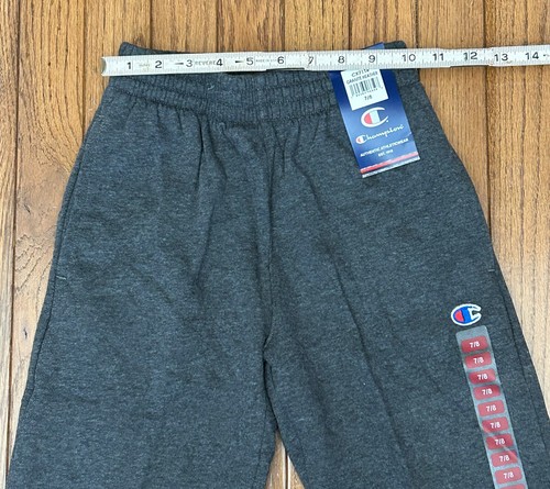 New Champion Boys Jogger Track Pants Pockets Elastic Waist Sz 7 - 8 SMALL (Q1) - Picture 3 of 5