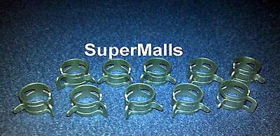 HOSE CLAMPS QUICK CONNECT ( 10 PC.S ) FITS 5/16'' ID HOSE