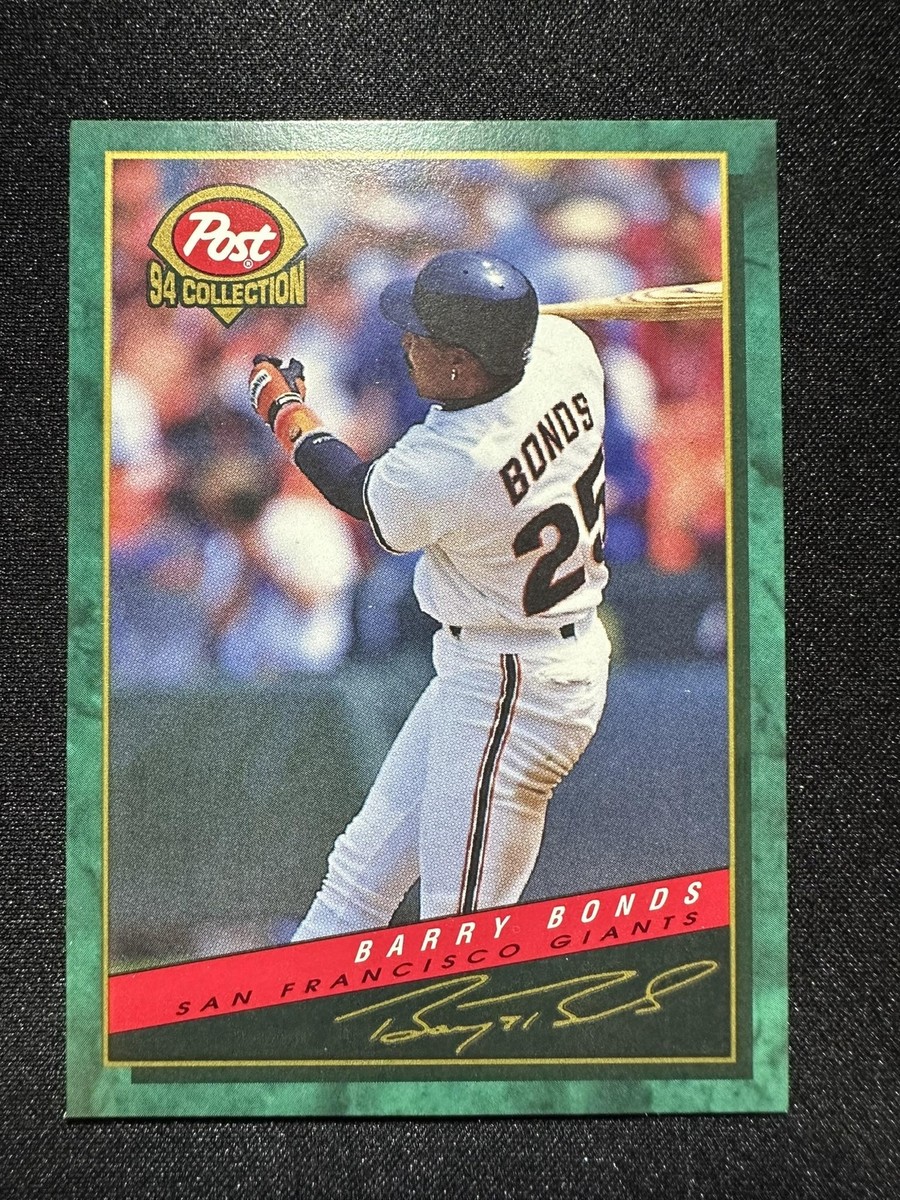 1994 Post Cereal #11 Barry Bonds Giants Card | eBay