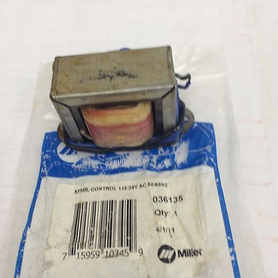 Miller Electric Transformer 036-135 New Control Transformer 115/24V AC 