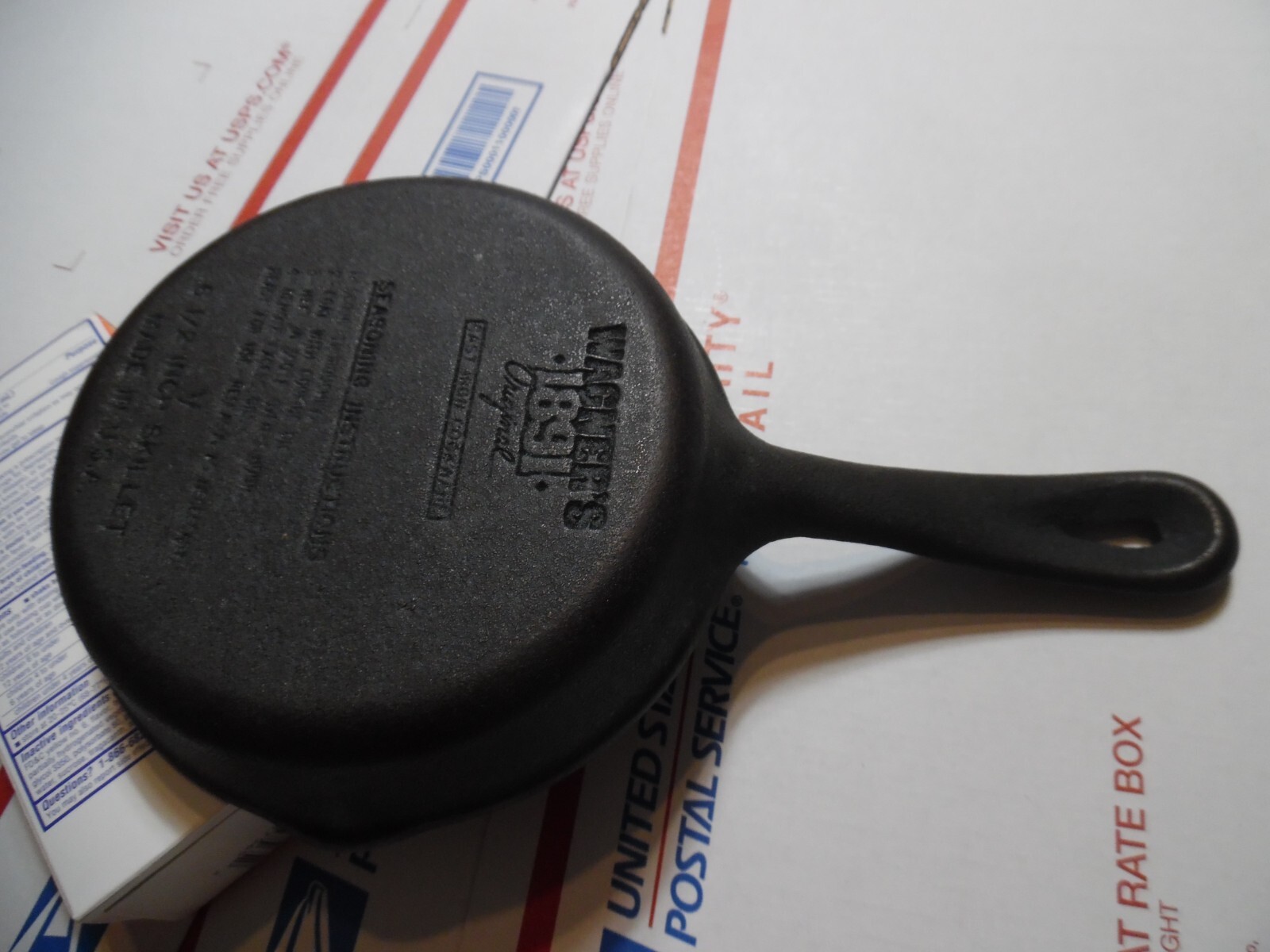 Wagner's 1891 Original Cast Iron Skillet 6 1/2 6.5" Made In USA CLEAN N