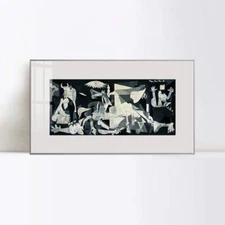 Framed Canvas Print Extra Large Artwork Guernica by Pablo Picasso Home Decor