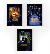 STAR WARS SPECIAL EDITIONS - 2"x3" MOVIE POSTER MAGNETS empire jedi vhs trilogy