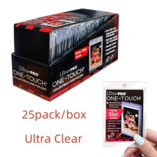 5/25/50 Pack Ultra Pro One Touch Magnetic Card Holder For 35PT Trading Cards