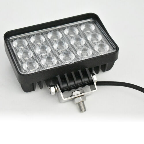 Lampada da lavoro 60W nuova 5X3 potente luce di inondazione led per camion 12V 24V trattore luci - Foto 6 di 8