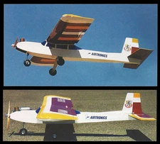 RCM Advanced Trainer Mk-II Plans,Templates and Instructions 59ws