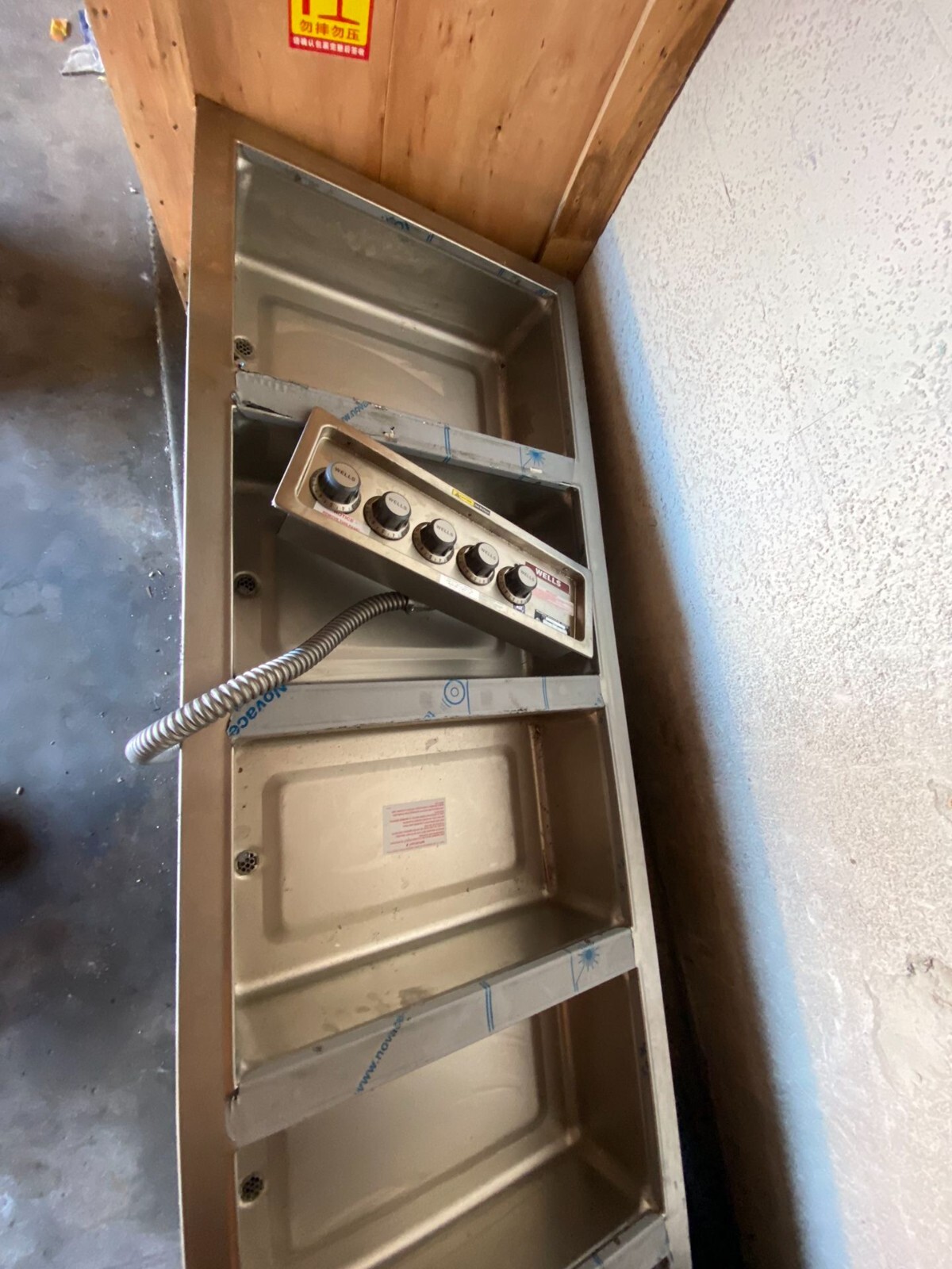 New Food warmer Wells MoD- 500 Drop In Hot Food With 5 Full Size Pan Capacity 