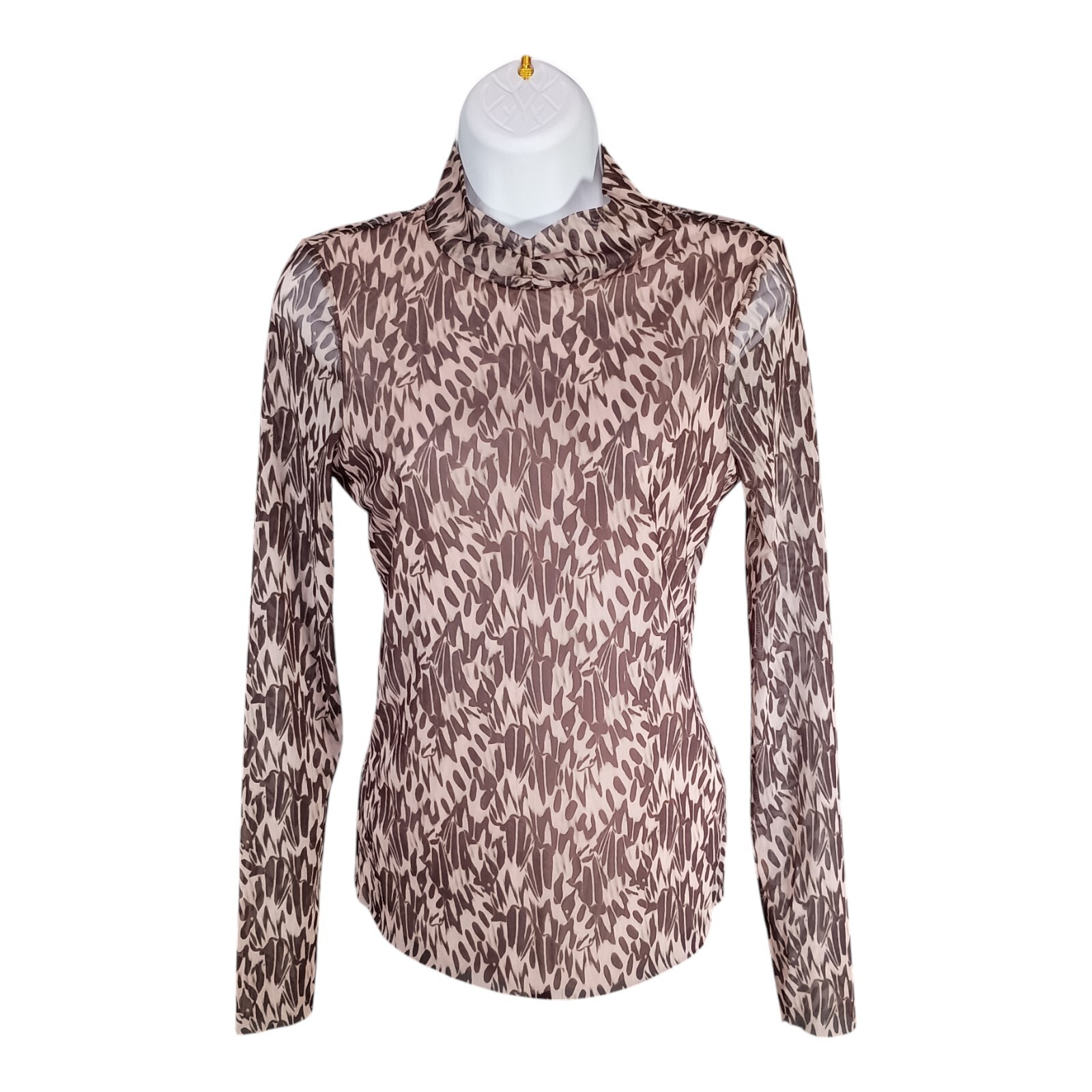 Ted Baker Top 4 Womens Brown Basic Lightweight Pu… - image 2