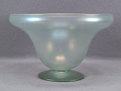 Steuben Aqua Marine 3211 Large Art Glass Centerpiece Bowl Circa 1915-1920