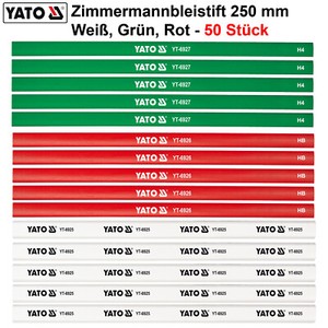72 Stück Zimmermannsbleistifte - Achteckige Holzbearbeitungsstifte Für Präzise Markierungen Auf Baustellen
