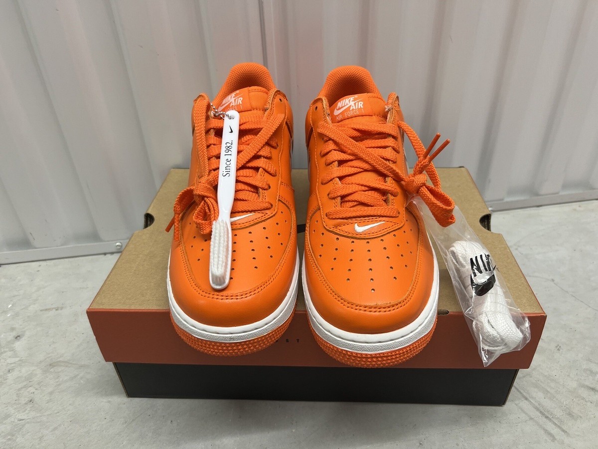 Nike Air Force 1 40th Anniversary Edition Orange Jewel FJ1044-800