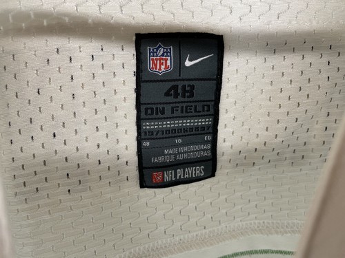 Seattle Seahawks Nike RUSSELL WILSON On Field White Jersey Size Mens 48 XL - Picture 4 of 9