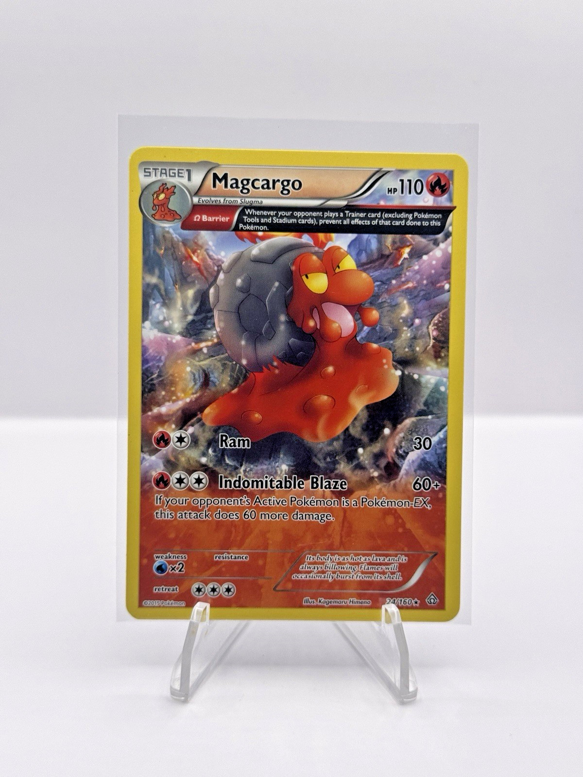 Magcargo (Omega) 24/160 XY-Primal Clash Regular