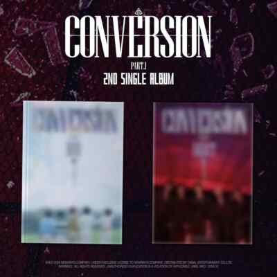 ASC2NT [CONVERSION PART.1] 2nd Single Album CD+Photo Book+4 Card+2 Poster SEALED