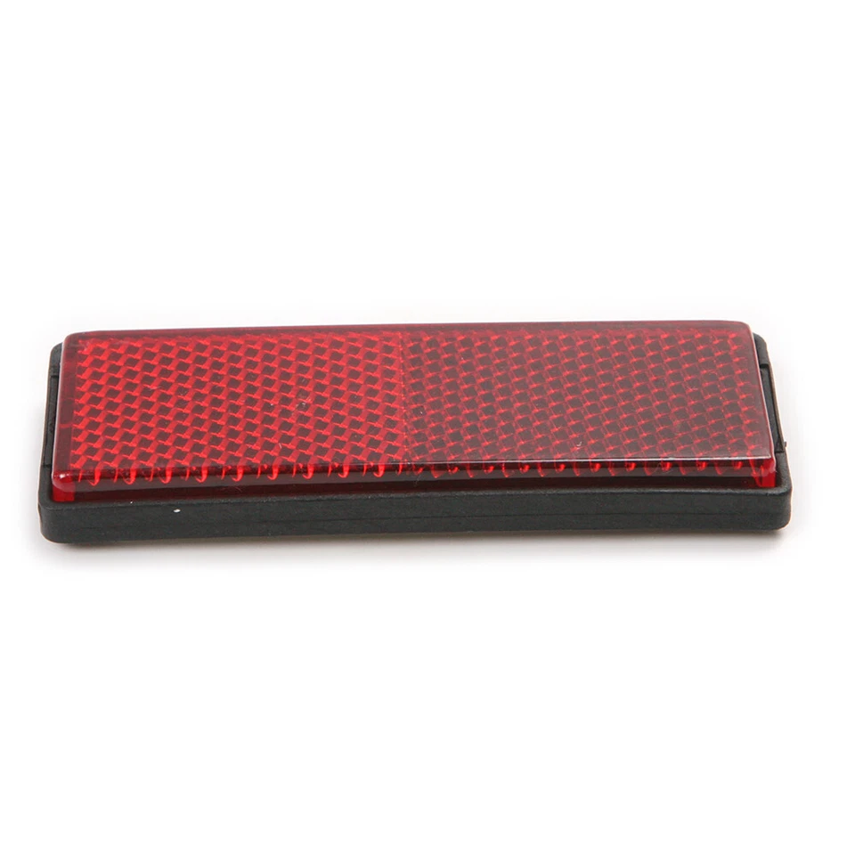 2/4/8x Car Truck Warning Plastic Reflective Safety Plate Tape Reflector Sticker Foto 2 de 4