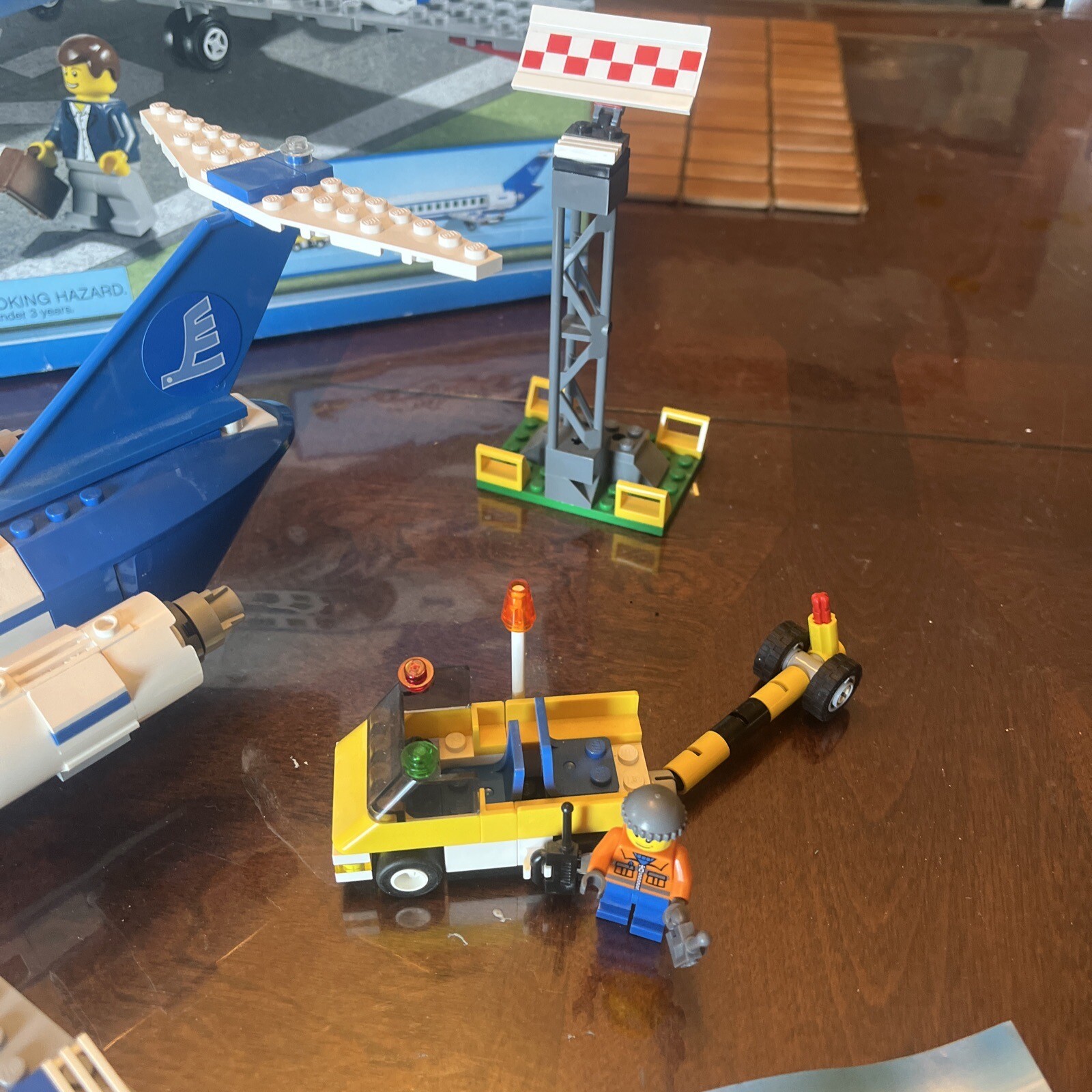 LEGO City Passenger Plane (3181) Complete. Comes With Box, Mini Figs