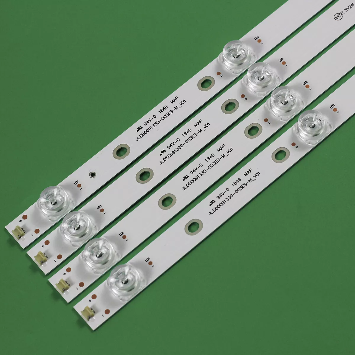 Kit/4pcs TV LED Strips For Hisense 50A6100 50R7F 50R7E 50H6570F 50H6590F