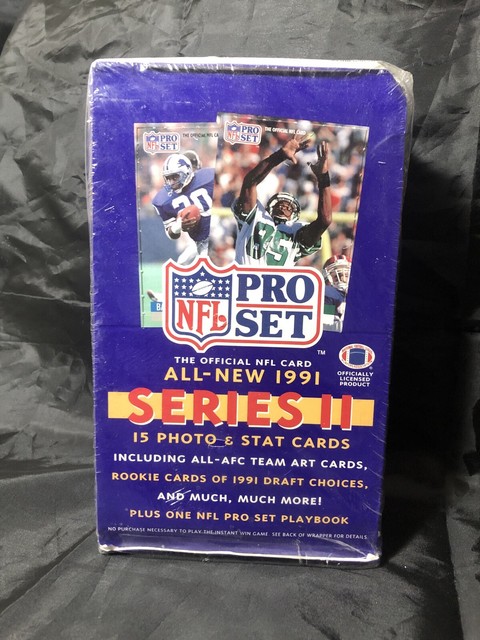1991 NFL Pro Set Football Cards Series 2 36 Pack Box Brett Favre RC 1989-89-pro-set-football-derrick-thomas-rc-rookie-498-kansas-city