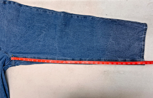 Y2K NINTH HALL AMBUSH Jeans Mens 36 Blue Denim Dragon Baggy Wide Leg Skater - Picture 9 of 11