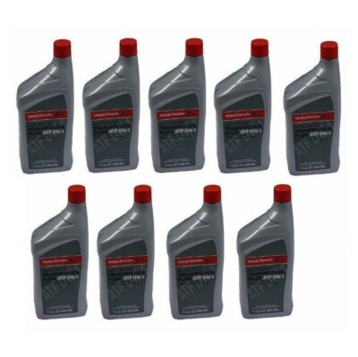 9 Quarts for HONDA Automatic Transmission oil Fluid ATF DW1 Acura Sterling