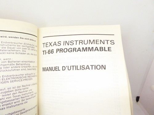 CALCULATRICE - CALCULATOR - TEXAS INSTRUMENTS - TI -66 TI 66 - TESTEE OK TESTED - Photo 21/24