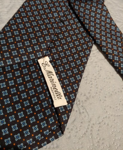 CRAVATTA (TIE) MARINELLA Napoli made in Italy New! rare | eBay