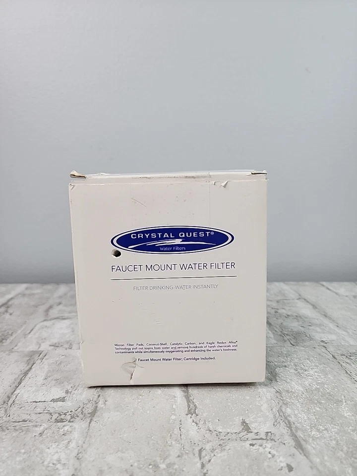 Sistema de filtro de agua Crystal Quest para montaje en grifo (filtración avanzada de 6 etapas) Foto 2 de 4