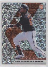 2021 Panini Mosaic Rookie Variation Quick Pitch Prizm Luis Basabe Alexander 2o7
