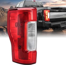 Left Driver Side Tail Light for 2017 2018 2019 Ford F-250 F-350 Super Duty